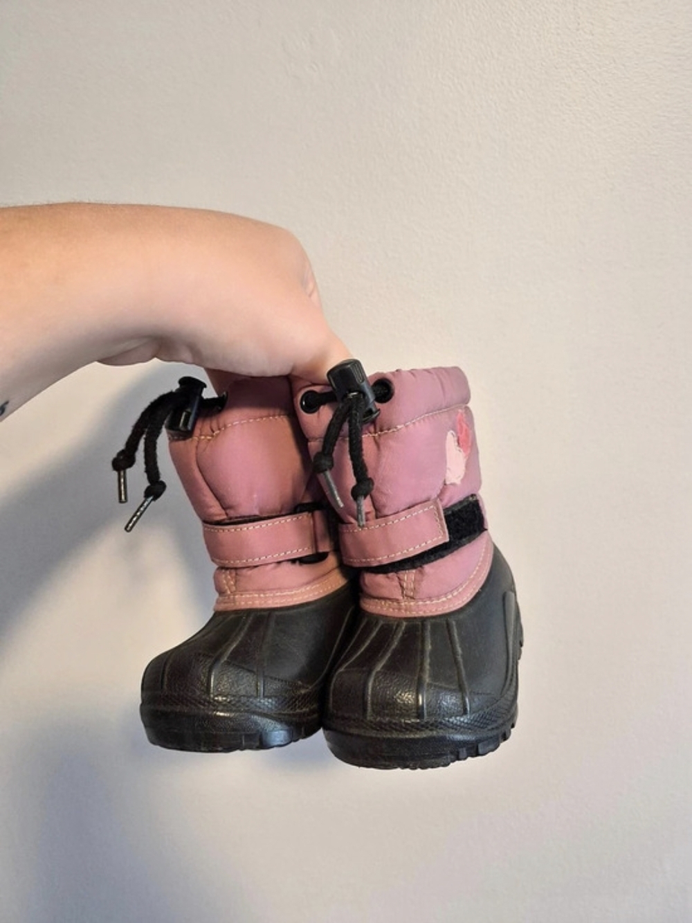 Baby Chou Infant 6 Purple And Black Snowbug Waterproof Winter Snow Boot